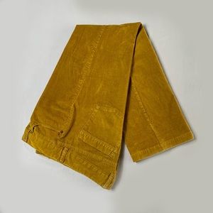 J Crew mustard corduroys “Favorite Fit”